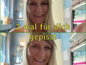 SweetSusiNRW Porno Video: 2 mal für dich gepi**t