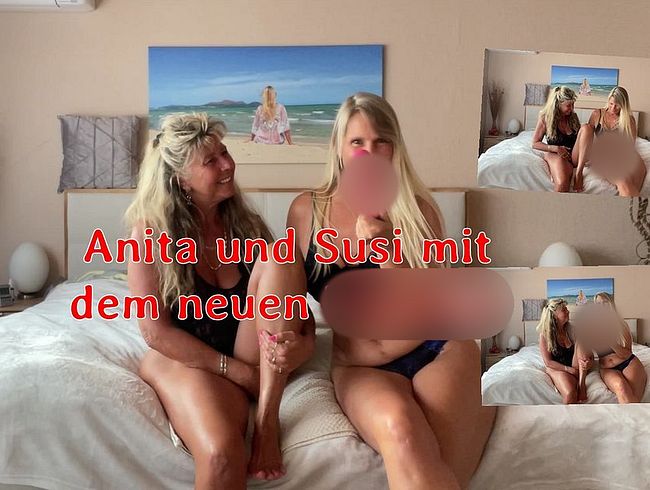 SweetSusiNRW Porno Video: Anita und Susi mit dem neuen vi*rator