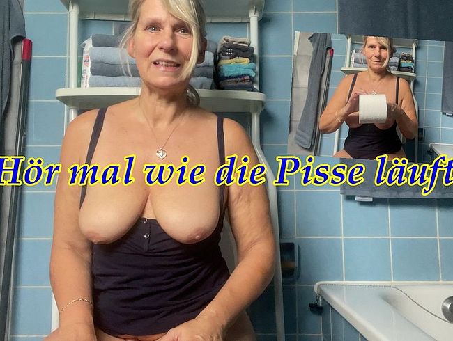 SweetSusiNRW Porno Video: Hör mal wie die pi**e läuft