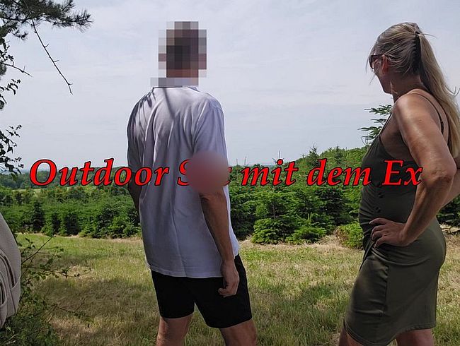 SweetSusiNRW Porno Video: Outdoor s*x mit dem Ex